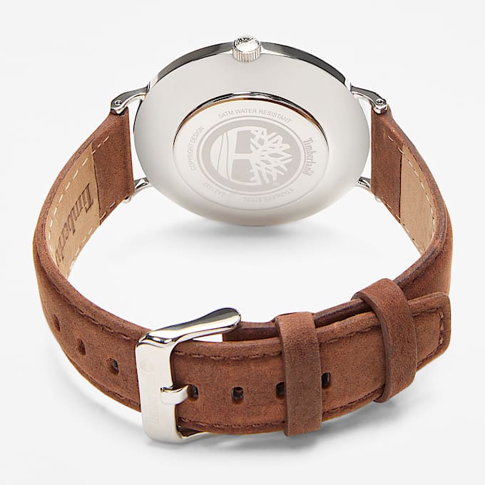 Armbanduhr mit Lederarmband fr Herren TBL No Color ALT2