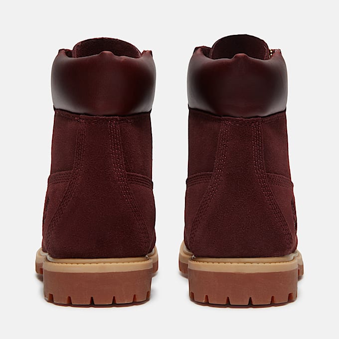 Wasserdichter Timberland Premium 6InchBoot fr Damen in Burgunderrot TBL Burgunderrot ALT5