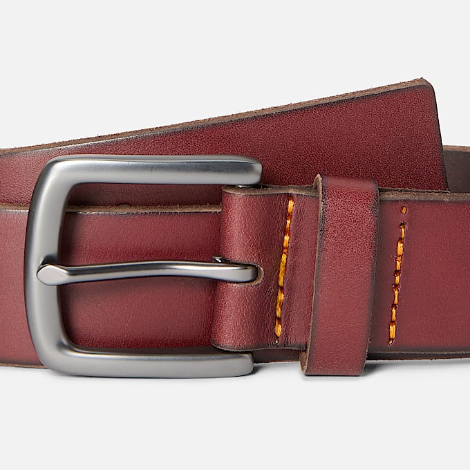 Glen Oak Ledergrtel fr Herren in Braun TBL Braun ALT2