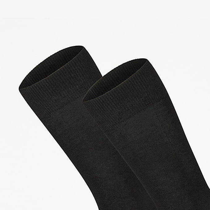 Elegante Stricksocken im 2erPack in Schwarz TBL Schwarz ALT2