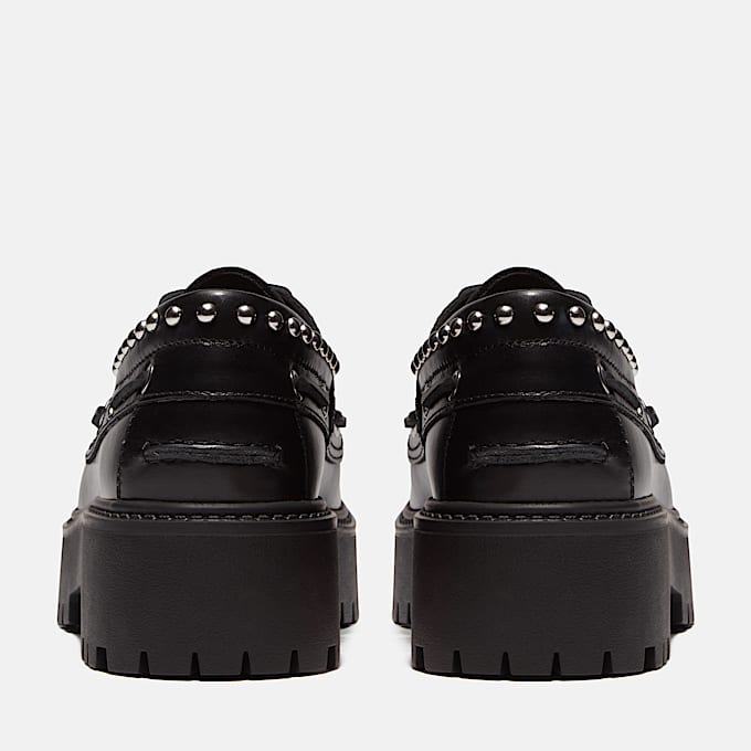 Stone Street Bootsschuh mit Plateausohle fr Damen in Schwarz TBL Schwarz ALT5