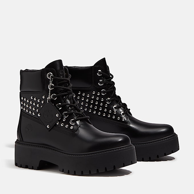 Stone Street 6Inch Boot mit Plateausohle fr Damen in Schwarz TBL Schwarz ALT4