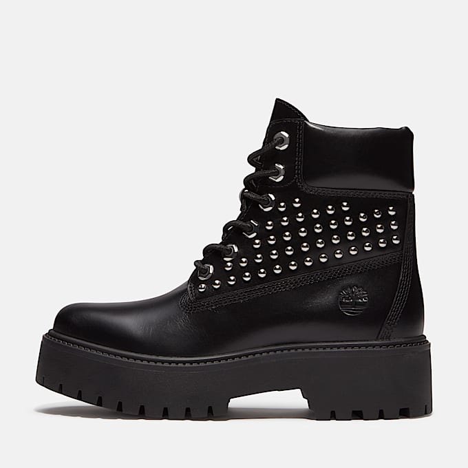 Stone Street 6Inch Boot mit Plateausohle fr Damen in Schwarz TBL Schwarz ALT8