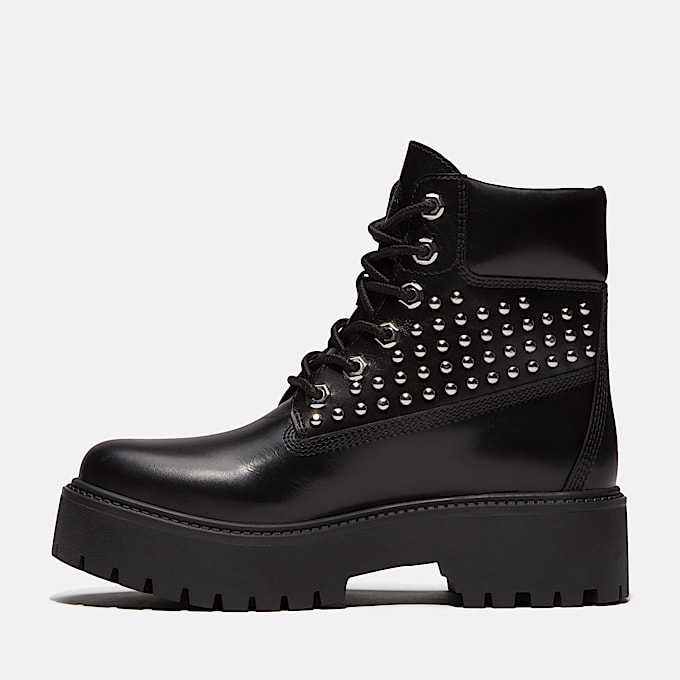 Stone Street 6Inch Boot mit Plateausohle fr Damen in Schwarz TBL Schwarz ALT6