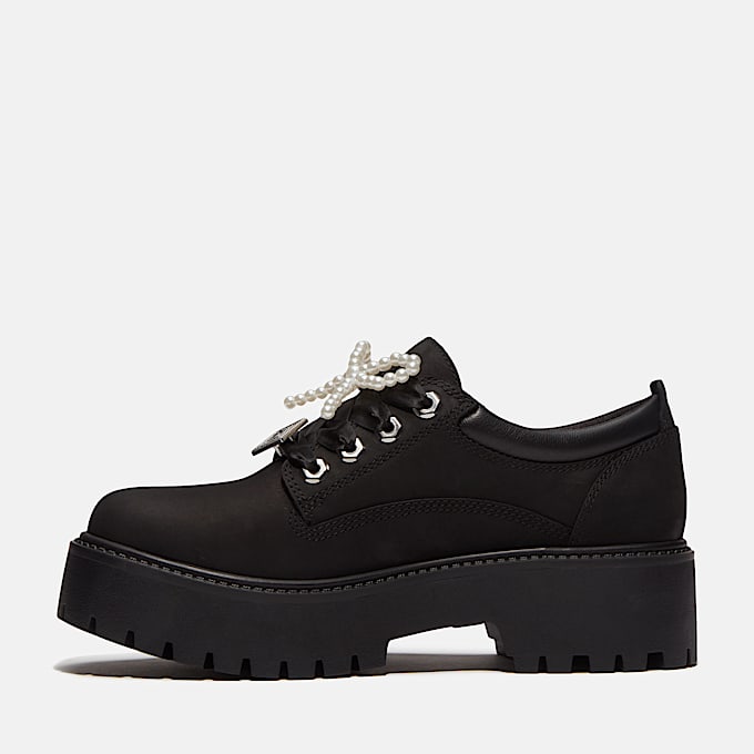 Stone Street Plateauschuhe fr Damen in Schwarz TBL Schwarz ALT6