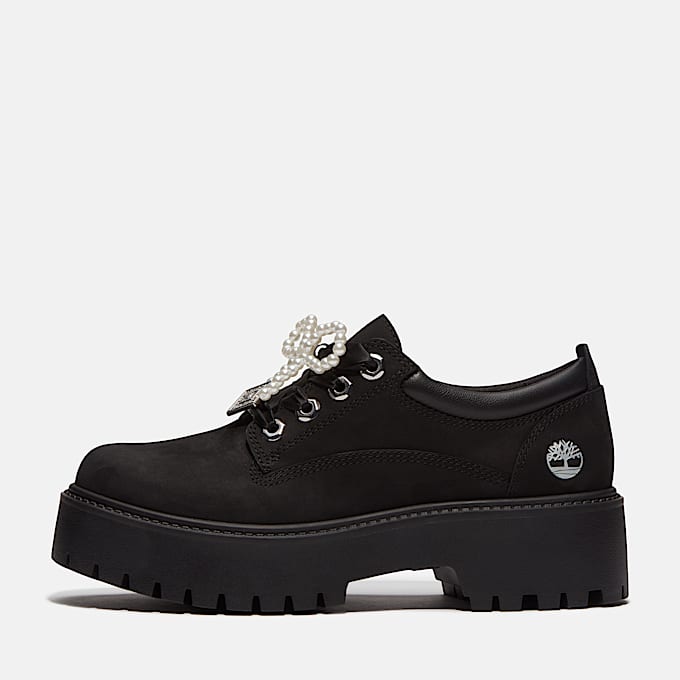 Stone Street Plateauschuhe fr Damen in Schwarz TBL Schwarz ALT8