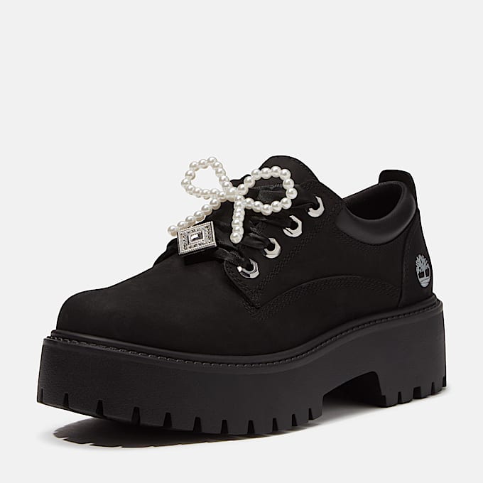 Stone Street Plateauschuhe fr Damen in Schwarz TBL Schwarz ALT9