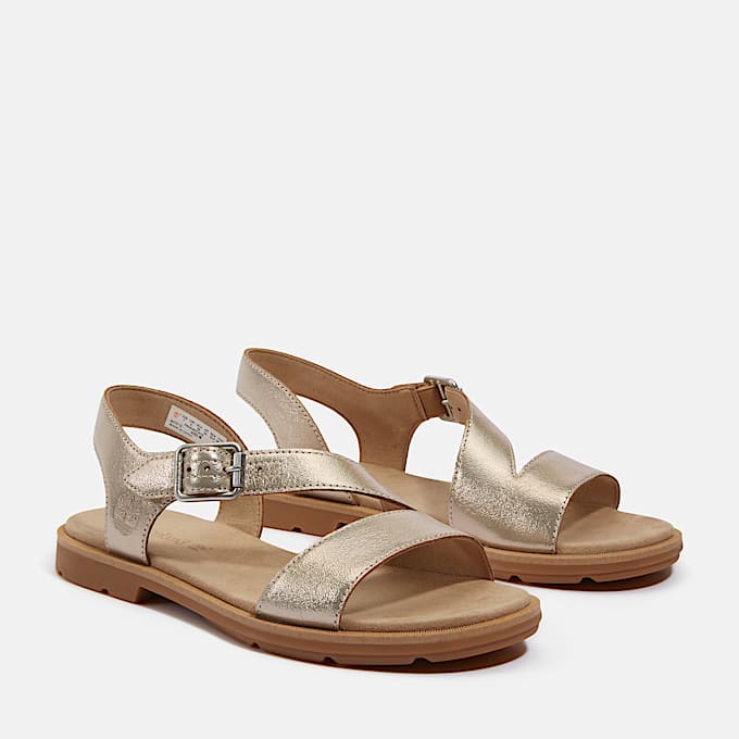 Calista Bay Sandale mit Fersenriemen fr Damen in Gelb TBL Gelb ALT4