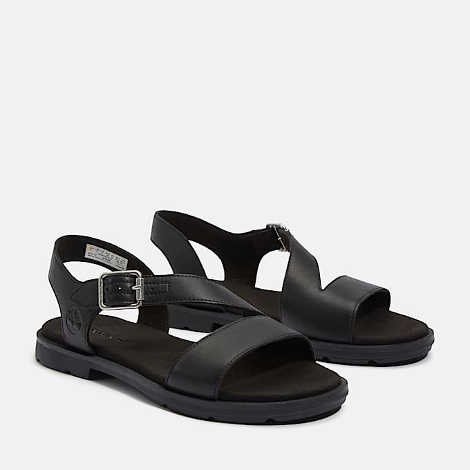 Calista Bay Sandale mit Fersenriemen fr Damen in Schwarz TBL Schwarz ALT4