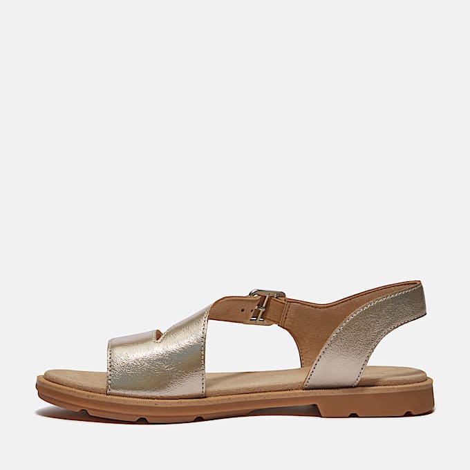 Calista Bay Sandale mit Fersenriemen fr Damen in Gelb TBL Gelb ALT6