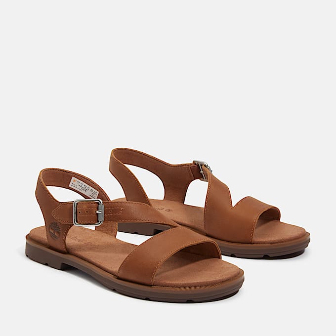 Calista Bay Sandale mit Fersenriemen fr Damen in Braun TBL Braun ALT4