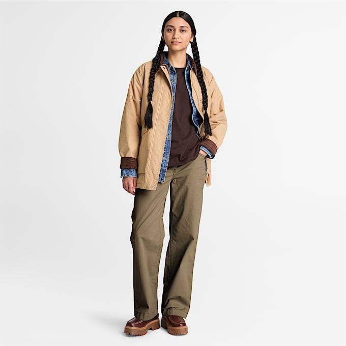 Crafted UtilityHose fr Damen in Dunkelgrn TBL Grn ALT2