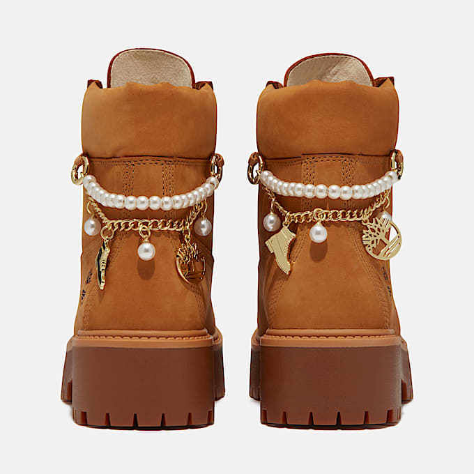 Wasserdichter Stone Street 6InchBoot fr Damen in Gelb TBL Gelb ALT5