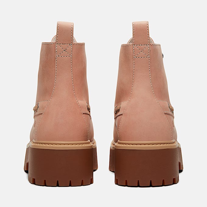 Stone Street Kiltie Boot mit Plateausohle fr Damen in Hellpink TBL Pink ALT9