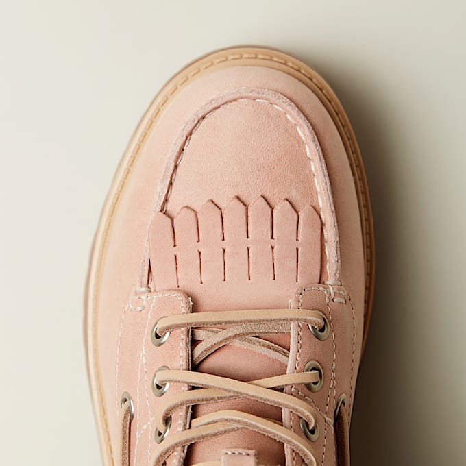 Stone Street Kiltie Boot mit Plateausohle fr Damen in Hellpink TBL Pink MKTG2