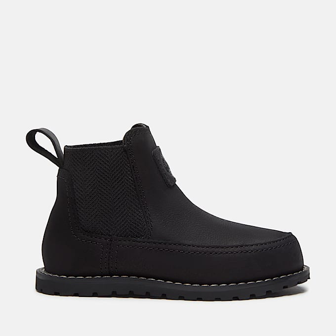 Pokey Pine PullOn Stiefel fr Kleinkinder in SchwarzRot TBL Schwarz HERO
