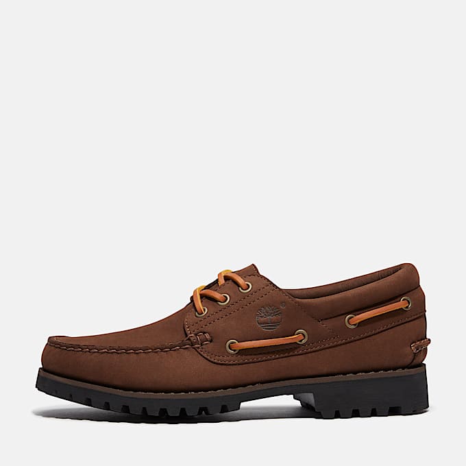 Handgenhter Timberland Authentic 3senBootsschuh fr Herren in Dunkelbraun TBL Braun ALT8