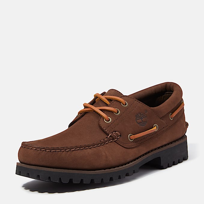 Handgenhter Timberland Authentic 3senBootsschuh fr Herren in Dunkelbraun TBL Braun ALT9