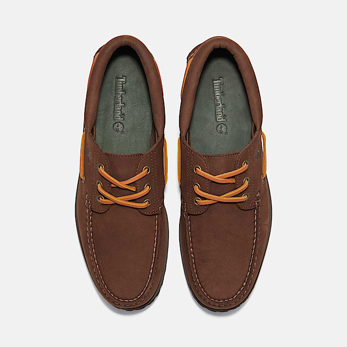 Handgenhter Timberland Authentic 3senBootsschuh fr Herren in Dunkelbraun TBL Braun ALT2
