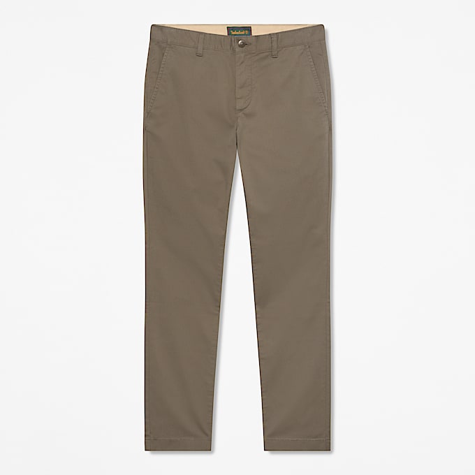 Claremont Chinohose aus Twill mit schmalem Bein fr Herren in Dunkelgrn TBL Grn HERO