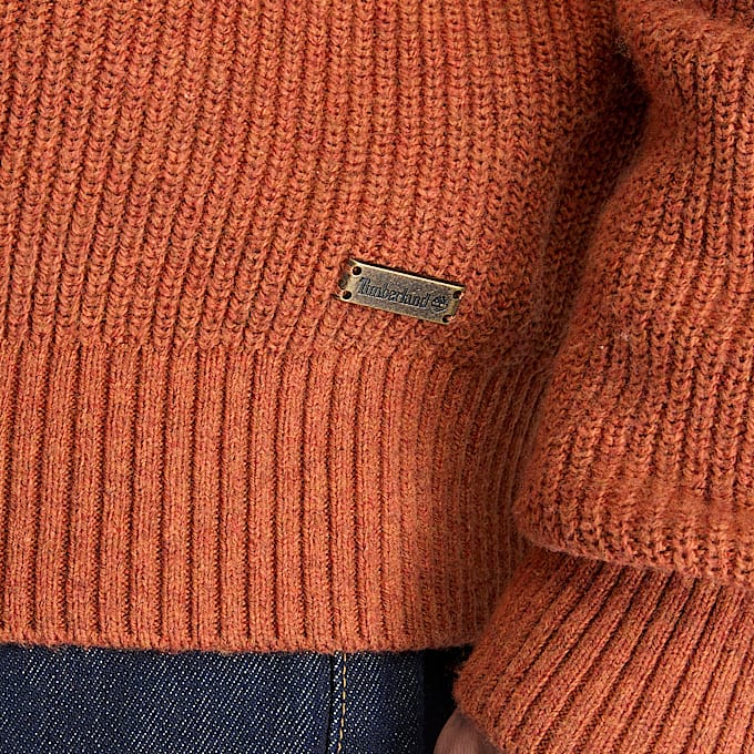 Baumwollpullover mit Rundhalsausschnitt fr Herren in Braun TBL Braun ALT3