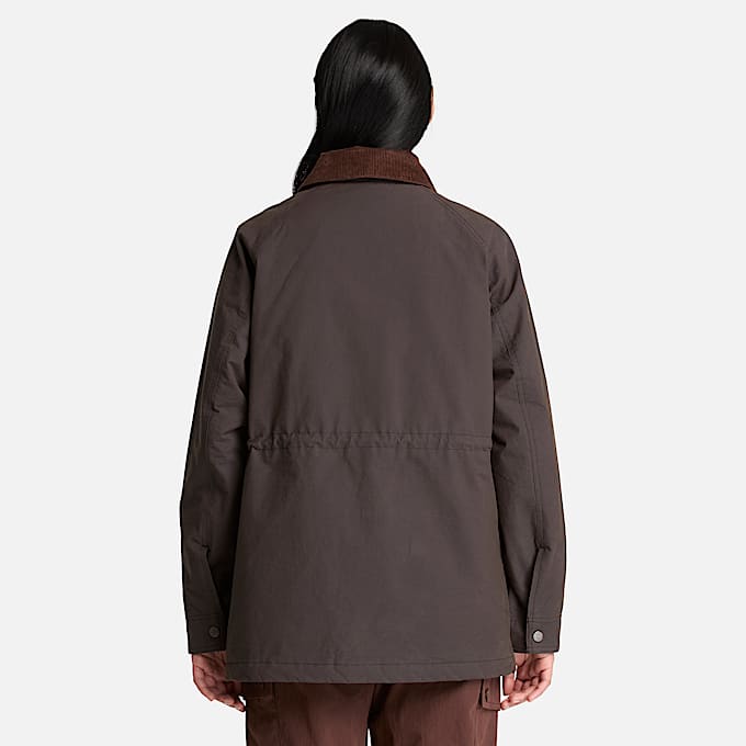 Wasserabweisende isolierte Wenham BarnJacke fr Damen in Schwarz TBL Schwarz ALT8