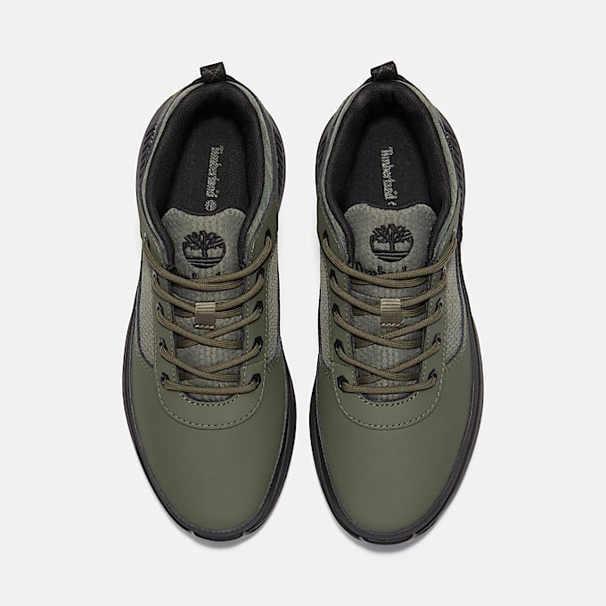 Field Trekker Sneaker fr Kinder in Dunkelgrn TBL Grn ALT2