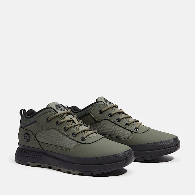 Field Trekker Sneaker fr Kinder in Dunkelgrn TBL Grn ALT4
