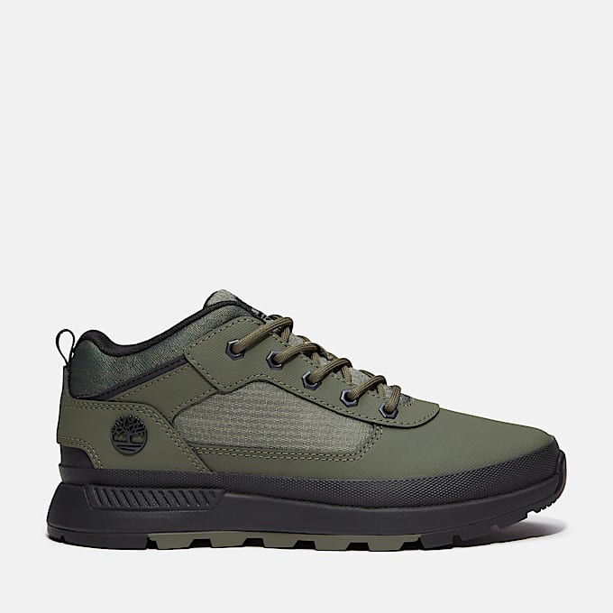 Field Trekker Sneaker fr Kinder in Dunkelgrn TBL Grn HERO