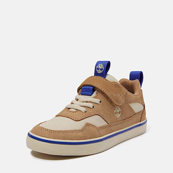 Stone Jump Sneaker mit Klettverschluss fr Jugendliche in Beige TBL Beige ALT9