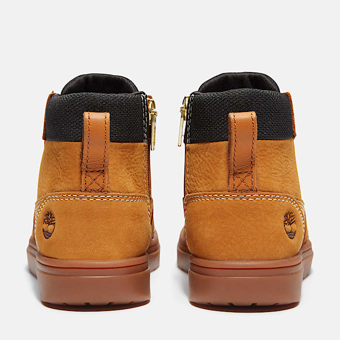Halbhoher Lissabon Street Sneaker mit Reiverschluss fr Jugendliche in Gelb TBL Gelb ALT5