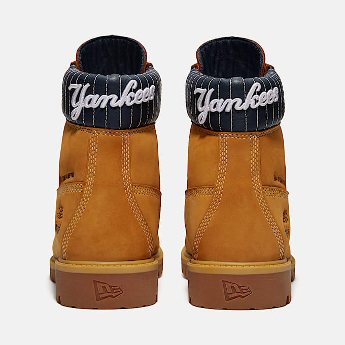 Wasserdichter Timberland x New Era Heritage 6Inch Boot fr Herren in GelbDunkelblau TBL Gelb ALT5