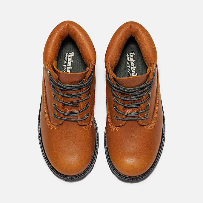Wasserdichter Timberland Premium 6InchBoot fr Jugendliche in Gelb TBL Gelb ALT2