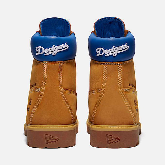 Wasserdichter Timberland x New Era Dodgers 6Inch Boot fr Herren in GelbBlau TBL Gelb ALT5