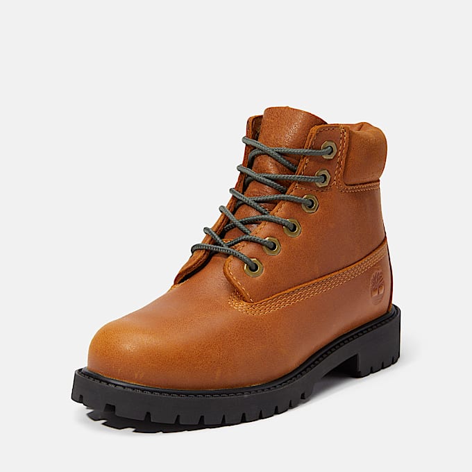 Wasserdichter Timberland Premium 6InchBoot fr Jugendliche in Gelb TBL Gelb ALT9