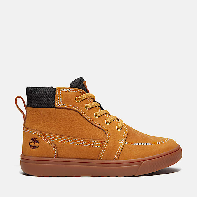 Halbhoher Lissabon Street Sneaker mit Reiverschluss fr Jugendliche in Gelb TBL Gelb HERO