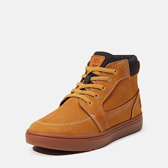 Halbhoher Lissabon Street Sneaker mit Reiverschluss fr Jugendliche in Gelb TBL Gelb ALT9
