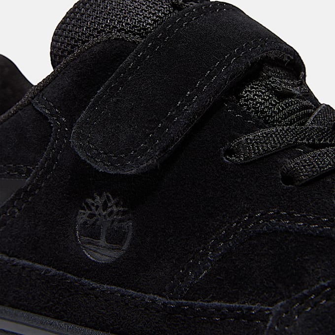 Stone Jump Sneaker mit Klettverschluss fr Jugendliche in Schwarz TBL Schwarz ALT7
