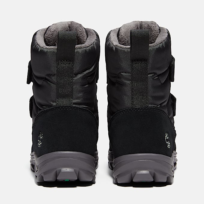 Chillberg Snow Boot mit Klettverschluss fr Jugendliche in Schwarz TBL Schwarz ALT5