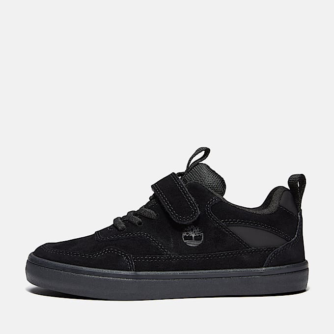 Stone Jump Sneaker mit Klettverschluss fr Jugendliche in Schwarz TBL Schwarz ALT8