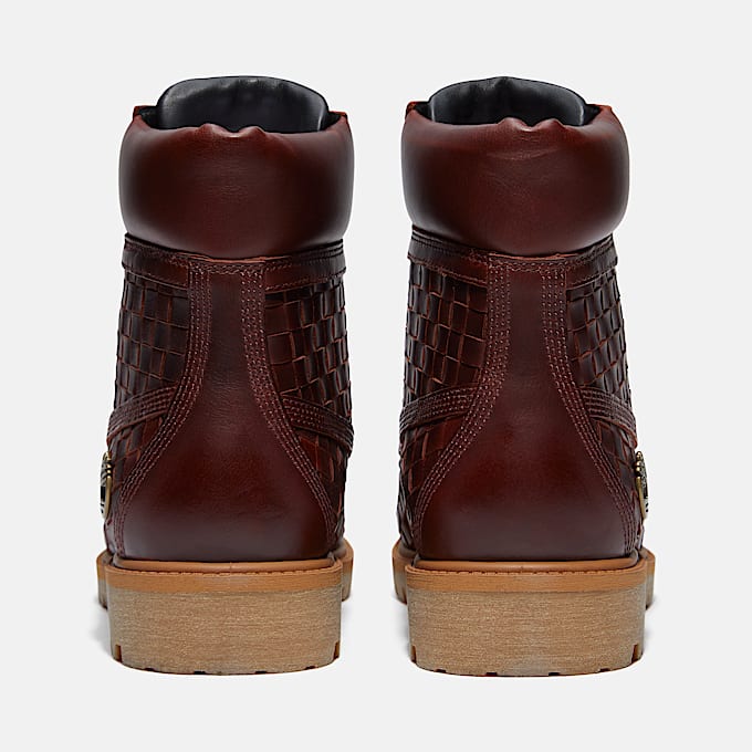 Timberland Premium 6Inch Boot fr Herren in Burgunderrot TBL Burgunderrot ALT5