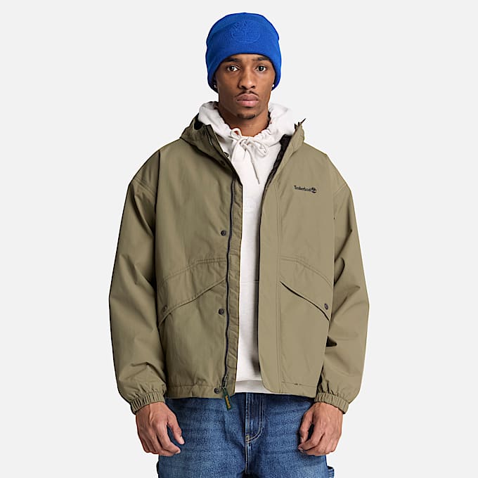 Wasserdichte Weatherline ShellJacke fr Herren in Dunkelgrn TBL Grn ALT1