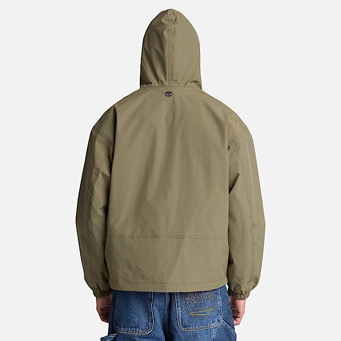 Wasserdichte Weatherline ShellJacke fr Herren in Dunkelgrn TBL Grn ALT8