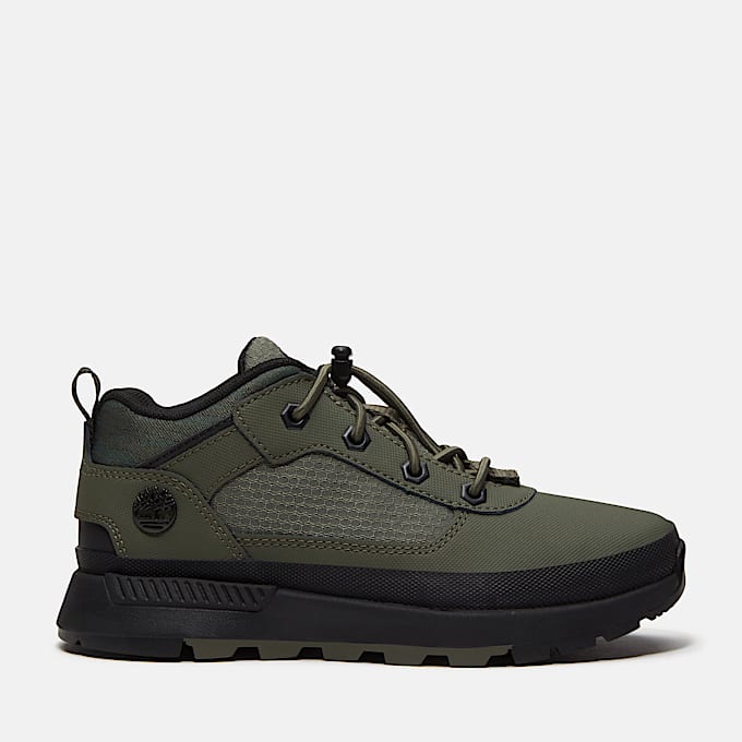 Field Trekker Bungee Sneaker fr Jugendliche in Dunkelgrn TBL Grn HERO