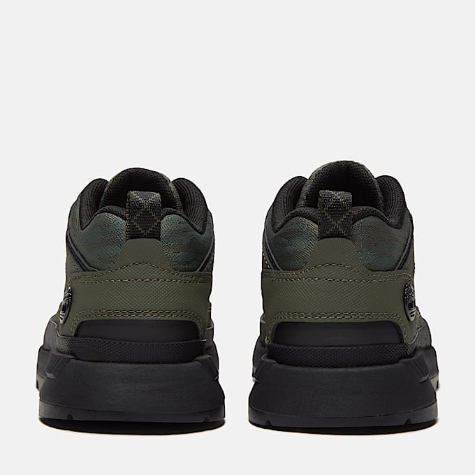Field Trekker Bungee Sneaker fr Jugendliche in Dunkelgrn TBL Grn ALT5