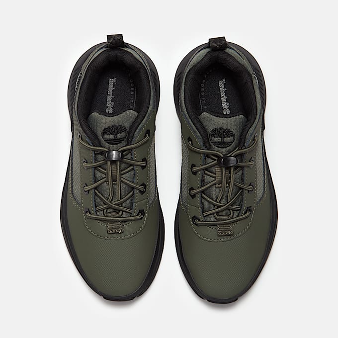 Field Trekker Bungee Sneaker fr Jugendliche in Dunkelgrn TBL Grn ALT2