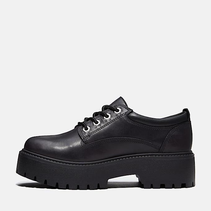 Stone Street Plateauschuhe fr Damen in Schwarz TBL Schwarz ALT6