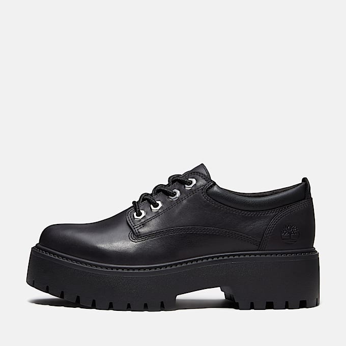 Stone Street Plateauschuhe fr Damen in Schwarz TBL Schwarz ALT8