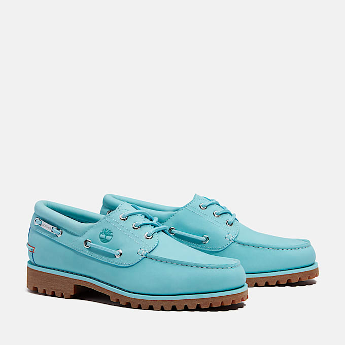 Timberland x Jacquemus Authentic Bootsschuh in Hellblau TBL Blau ALT4