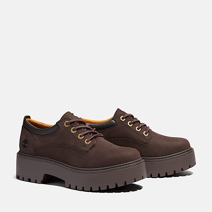 Stone Street Plateauschuhe fr Damen in Dunkelbraun TBL Braun ALT4